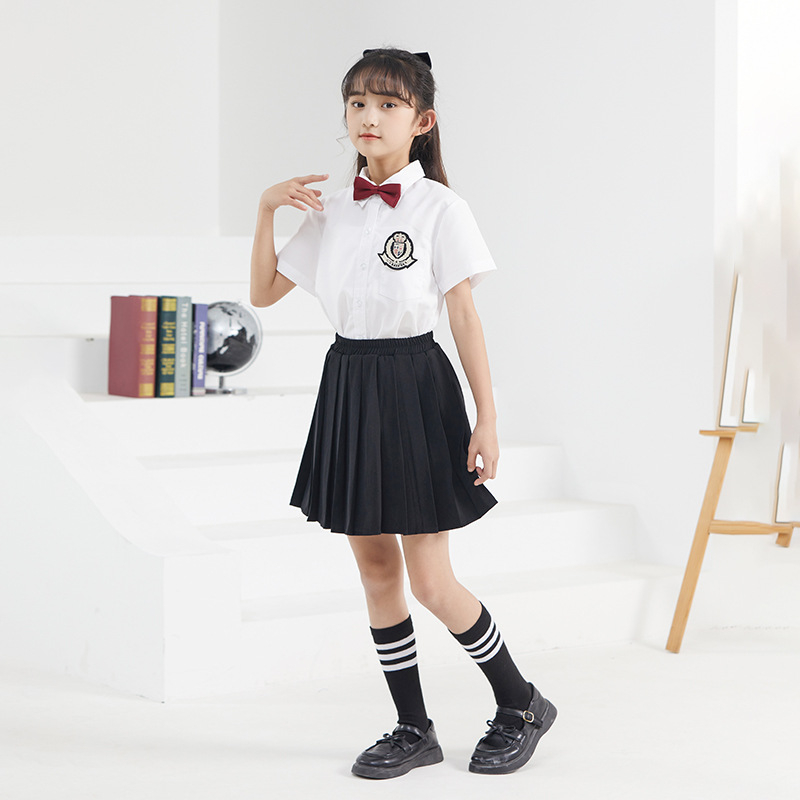 Costume pentru cor și recital de poezie pentru copii, stil colegiu, mânecă lungă, unisex, poliester 95%