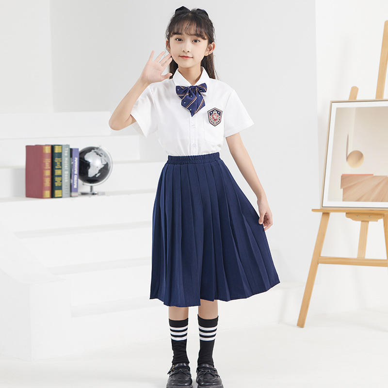 Costume pentru cor și recital de poezie pentru copii, stil colegiu, mânecă lungă, unisex, poliester 95%