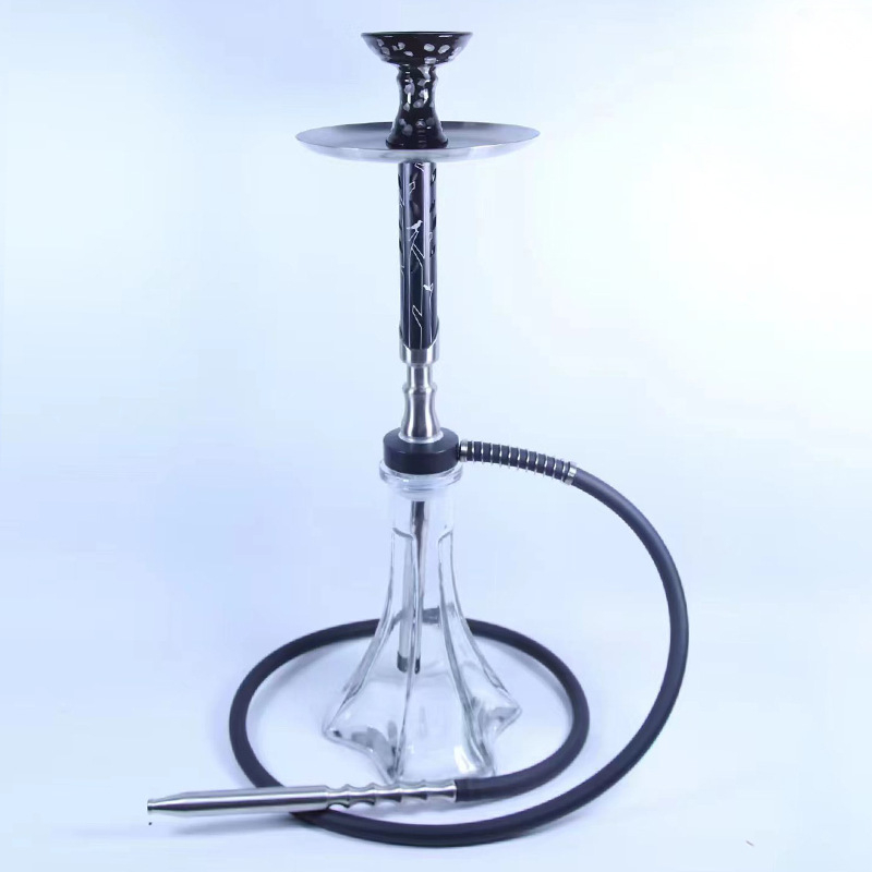 Alumínium hookah készlet, modern minimalista stílus, logó nyomtatás elérhető, testreszabható, 4-es csomagolás