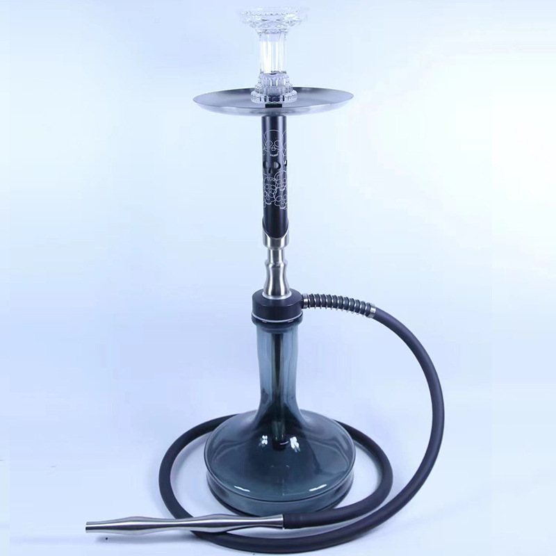 Alumínium hookah készlet, modern minimalista stílus, logó nyomtatás elérhető, testreszabható, 4-es csomagolás