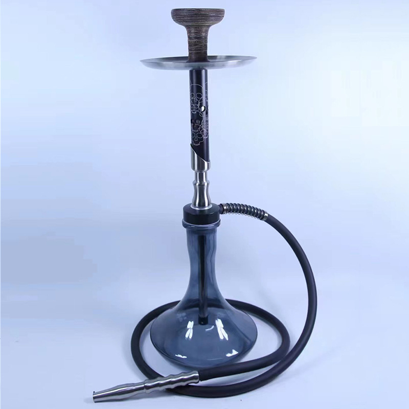 Alumínium hookah készlet, modern minimalista stílus, logó nyomtatás elérhető, testreszabható, 4-es csomagolás