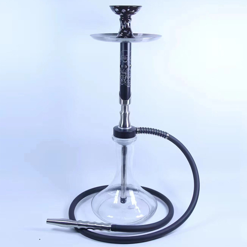 Alumínium hookah készlet, modern minimalista stílus, logó nyomtatás elérhető, testreszabható, 4-es csomagolás
