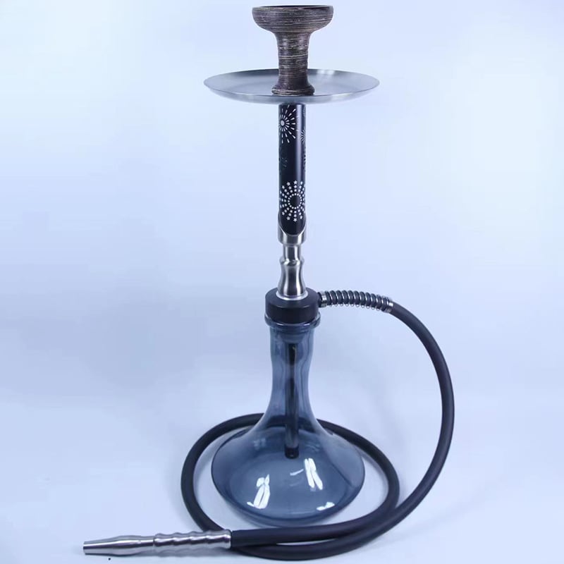 Alumínium hookah készlet, modern minimalista stílus, logó nyomtatás elérhető, testreszabható, 4-es csomagolás
