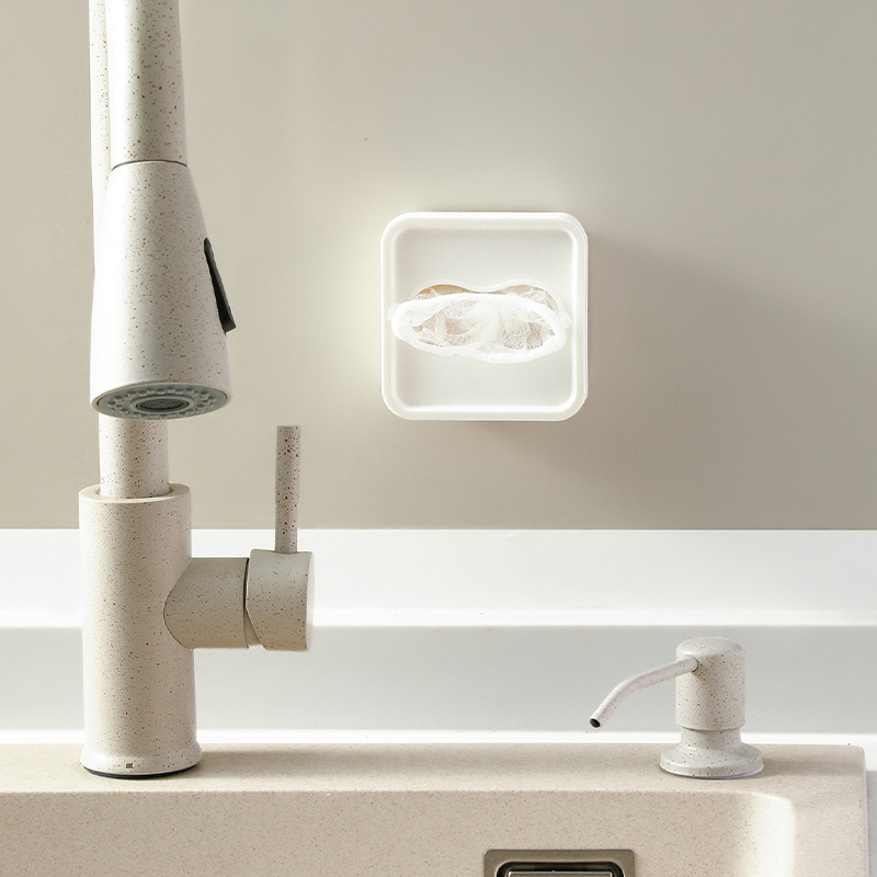 Falra szerelhető maszk tároló doboz, PP műanyag, porvédett, 1 L kapacitás