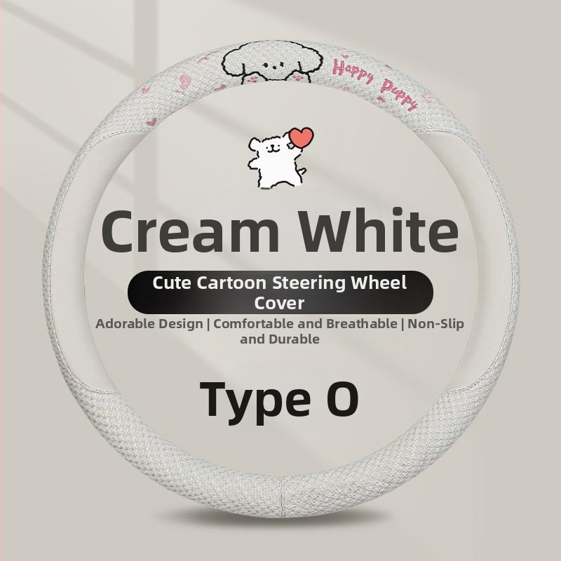 Kaiade Jastučići za sigurnosni pojas od pamuka i lana, s motivom crtani štene, udobnost u svim sezonama