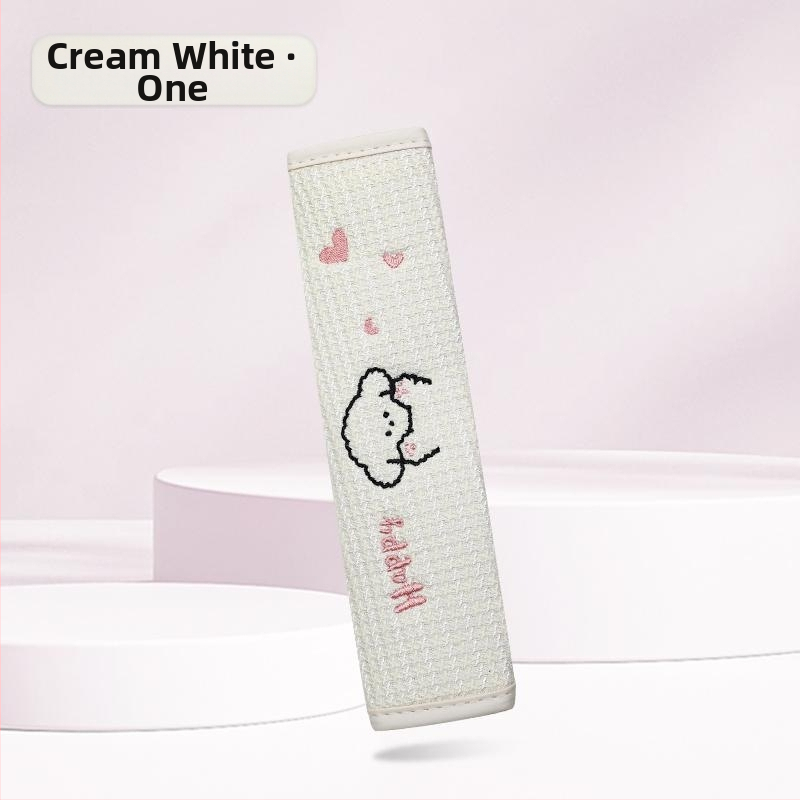 Kaiade Jastučići za sigurnosni pojas od pamuka i lana, s motivom crtani štene, udobnost u svim sezonama