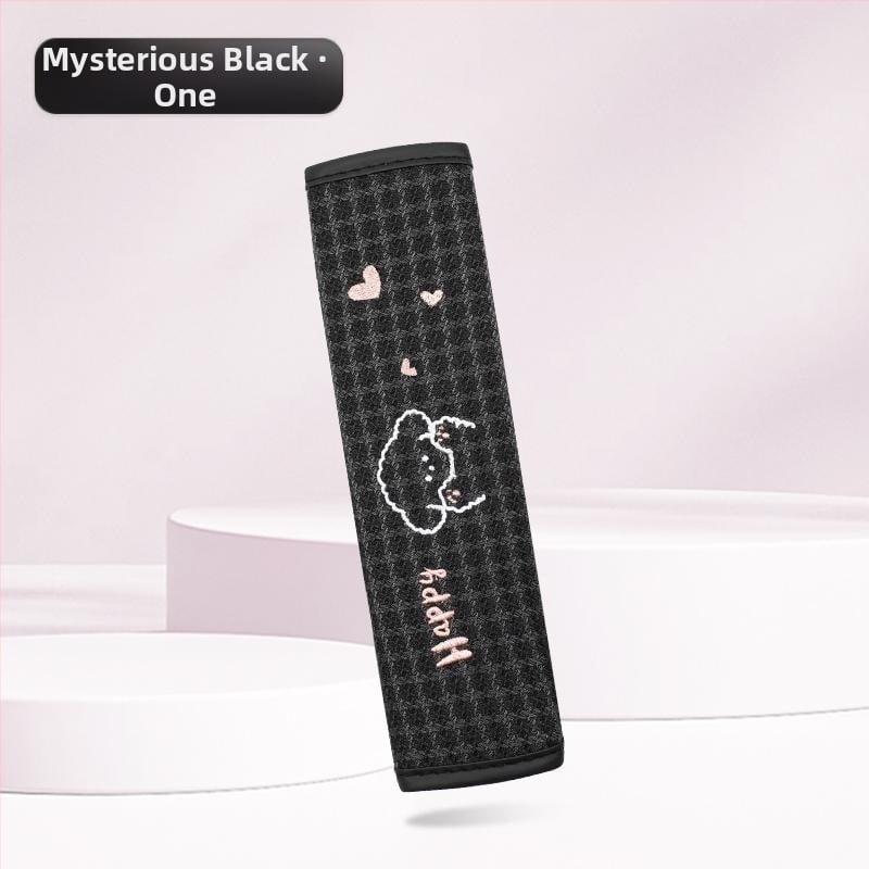 Kaiade Jastučići za sigurnosni pojas od pamuka i lana, s motivom crtani štene, udobnost u svim sezonama