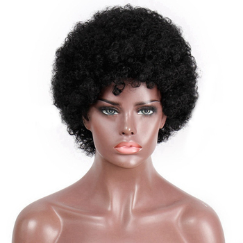 Perucă Ws775, stil natural, fibre sintetice rezistente la temperatură, prelucrare mecanică