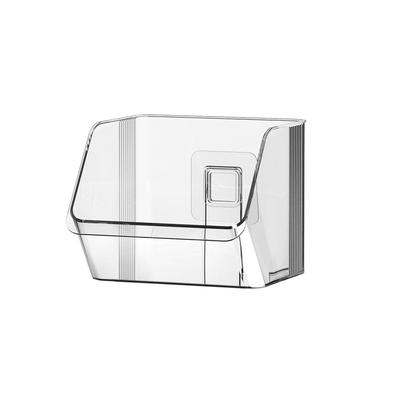 Cutie de depozitare montată pe perete, din plastic PP+PET, 5L, fără găuri, pentru ceapă verde, ghimbir și usturoi în bucătărie