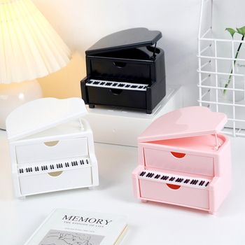 Cutie organizator pentru cosmetice cu compartimente și capac – Model 1585, plastic PS, capacitate 1L