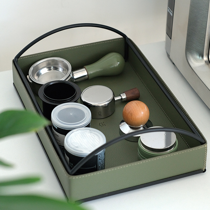 Cutie de depozitare pentru birou, construcție din fier, HM2107, capacitate 1 L, Rear Wood