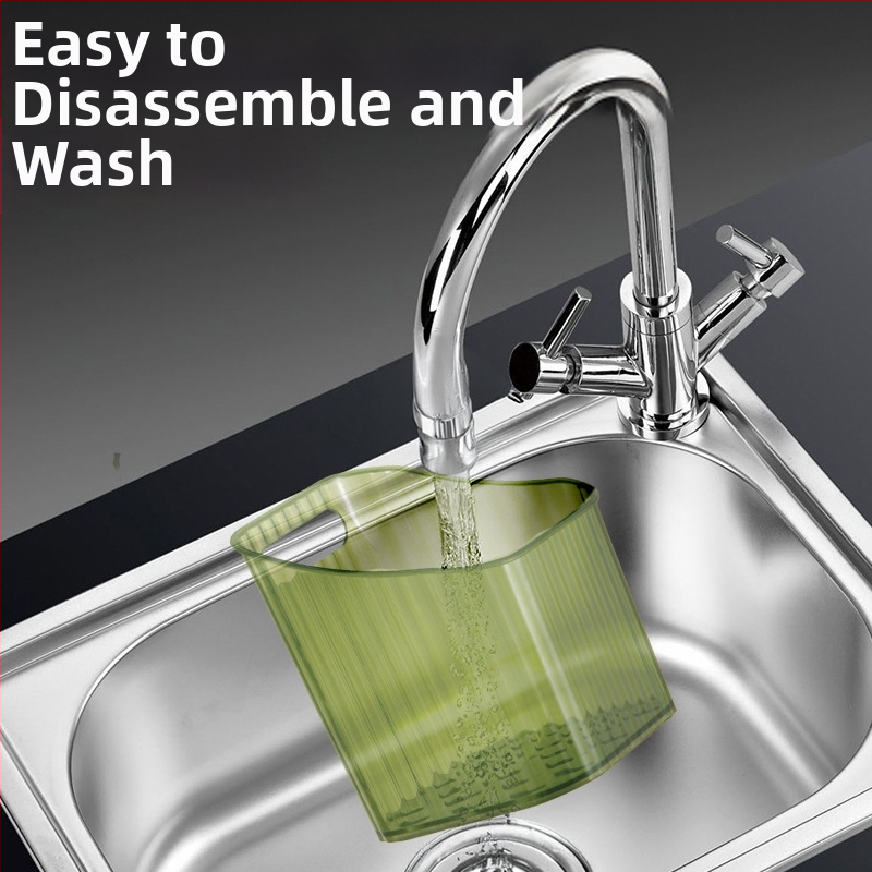 Zidni kuhinjski organizator za pohranu luka, đumbira i češnjaka – plastična kutija za pohranu, montaža bez bušenja, moderni jednostavni dizajn, težina 50 g