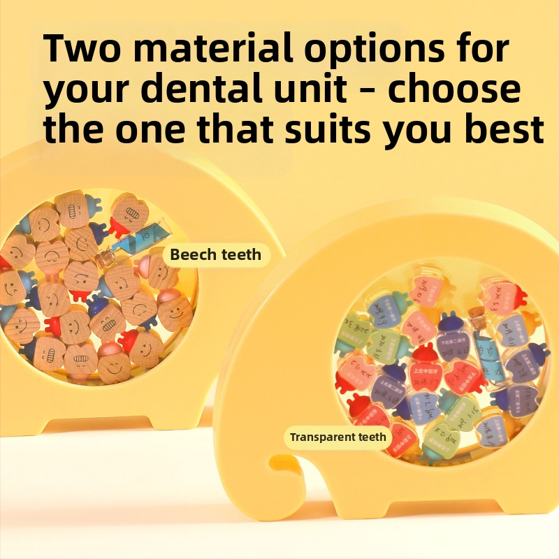 Kutija za pohranu dječjih mliječnih zuba s bočicom za skupljanje kose – plastična uspomena za uzrast 7–14