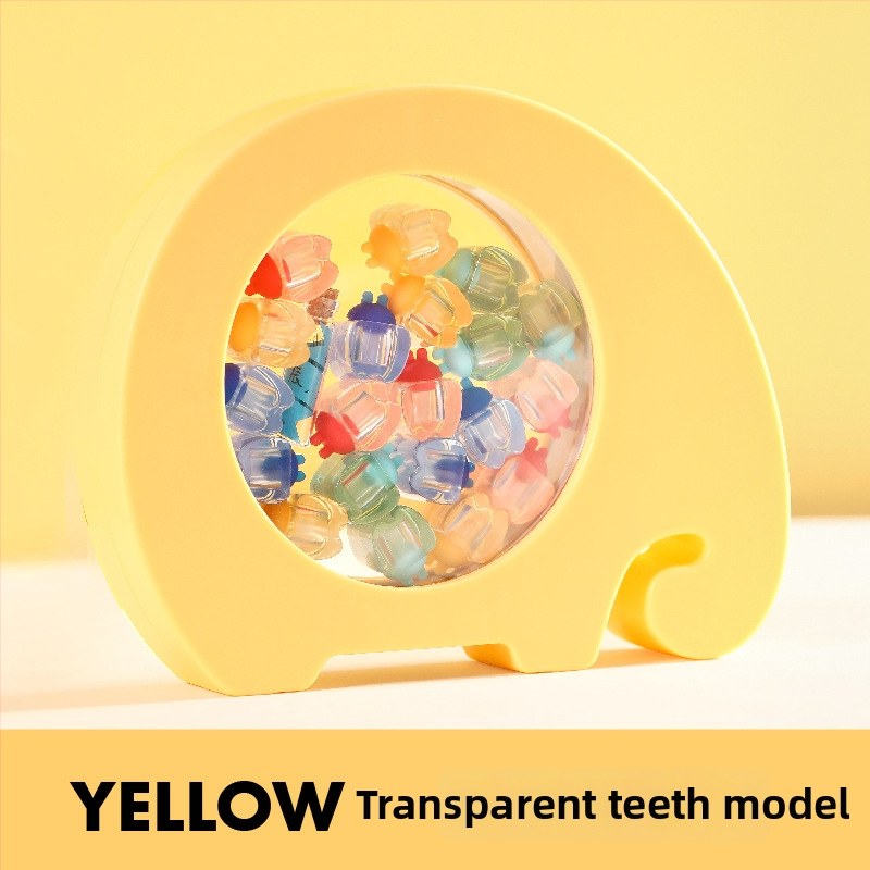 Kutija za pohranu dječjih mliječnih zuba s bočicom za skupljanje kose – plastična uspomena za uzrast 7–14