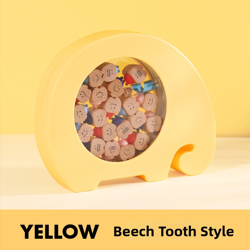 Kutija za pohranu dječjih mliječnih zuba s bočicom za skupljanje kose – plastična uspomena za uzrast 7–14