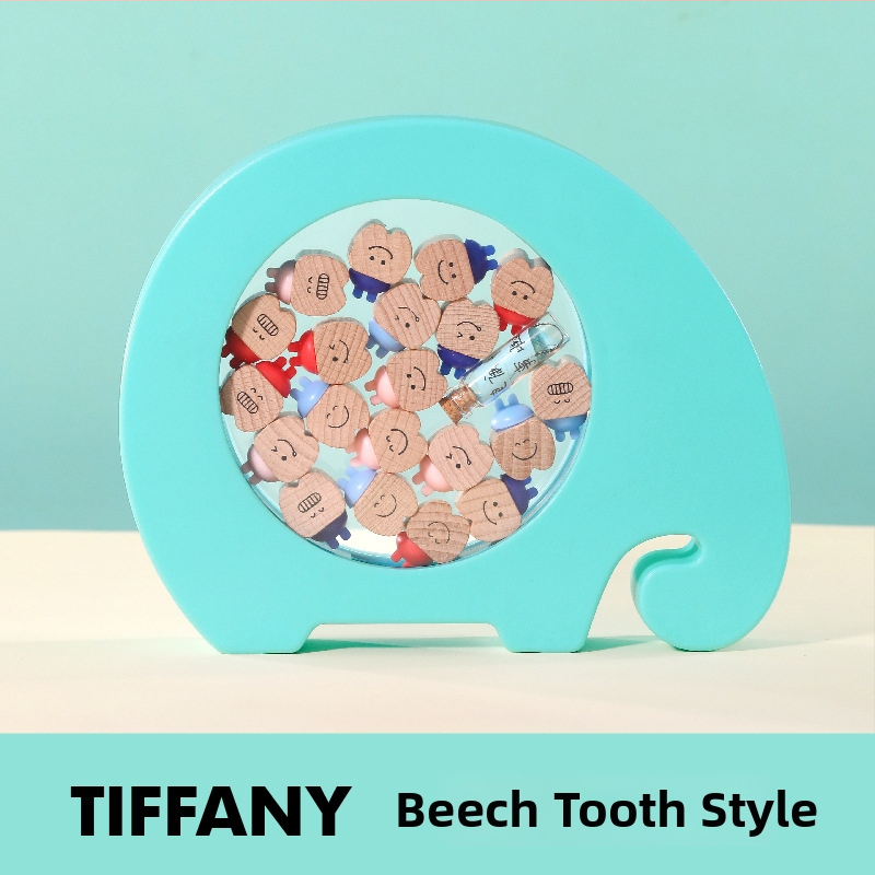 Kutija za pohranu dječjih mliječnih zuba s bočicom za skupljanje kose – plastična uspomena za uzrast 7–14