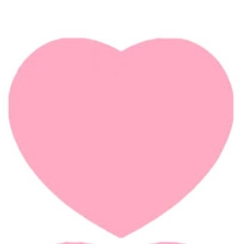 Etichetă cu nume autoadezivă, formă de inimă, pentru haine; material: hârtie acoperită cu strat autoadeziv; suport: hârtie Glassine; tip adeziv: adeziv topit la cald; rezistență la tracțiune: mare; rezistență la temperatură: până la 65°C; grosime: 0,08 mm.