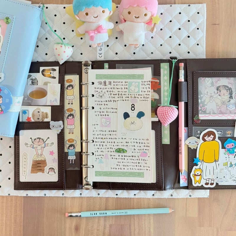 Bilježnica Hand Ledger — 100–200 stranica, poklon za razrednog druga, Božić, preseljenje