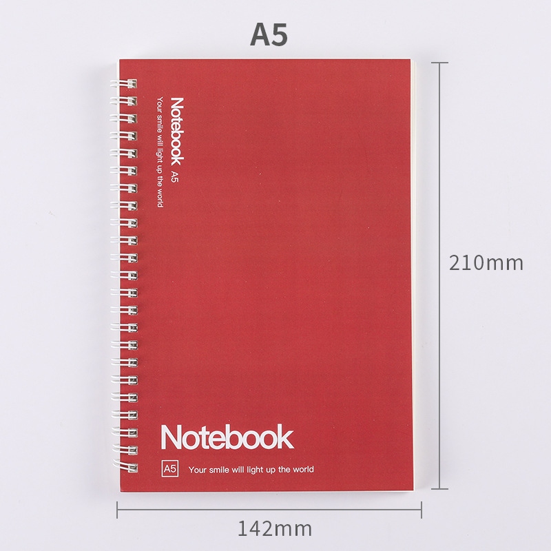 Napló release papírral, kötés loose-leaf, papír 115–120 g/m², 50–100 oldal, kreatív stílus