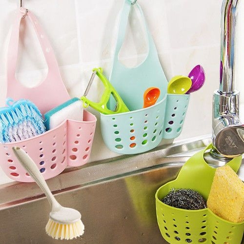 Raft din plastic pliabil pentru bucătărie, pe blat – fără montaj