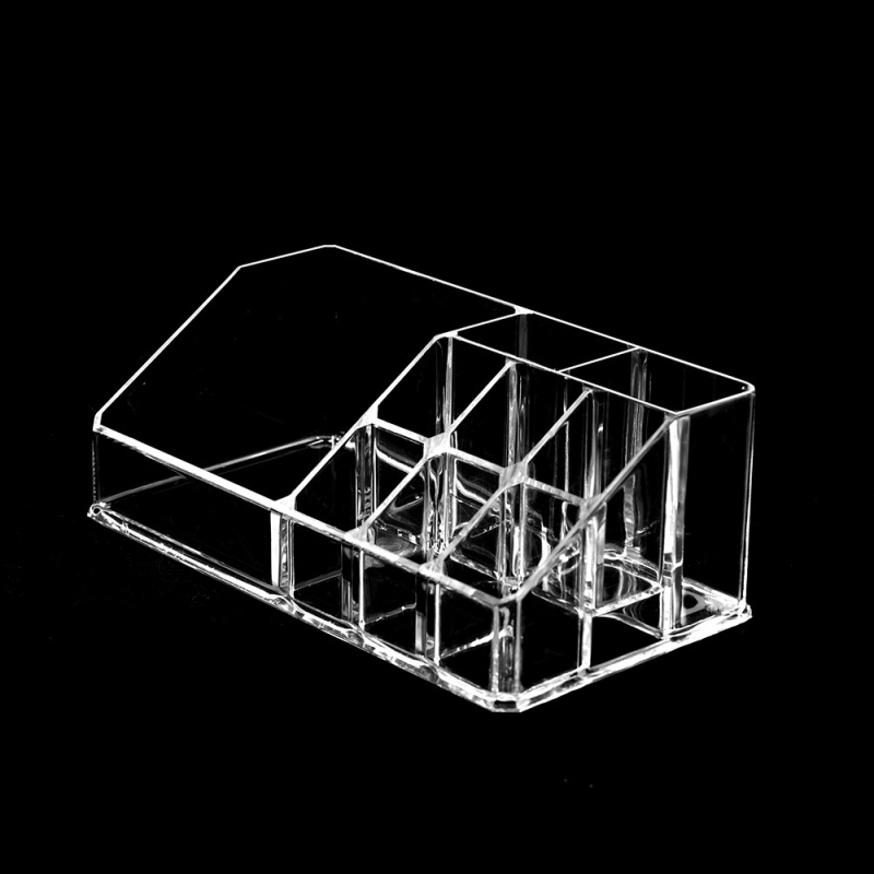 Organizator cosmetic pentru birou cu compartimente, capacitate 12 L, construcție din plastic (PS), model pkk-36