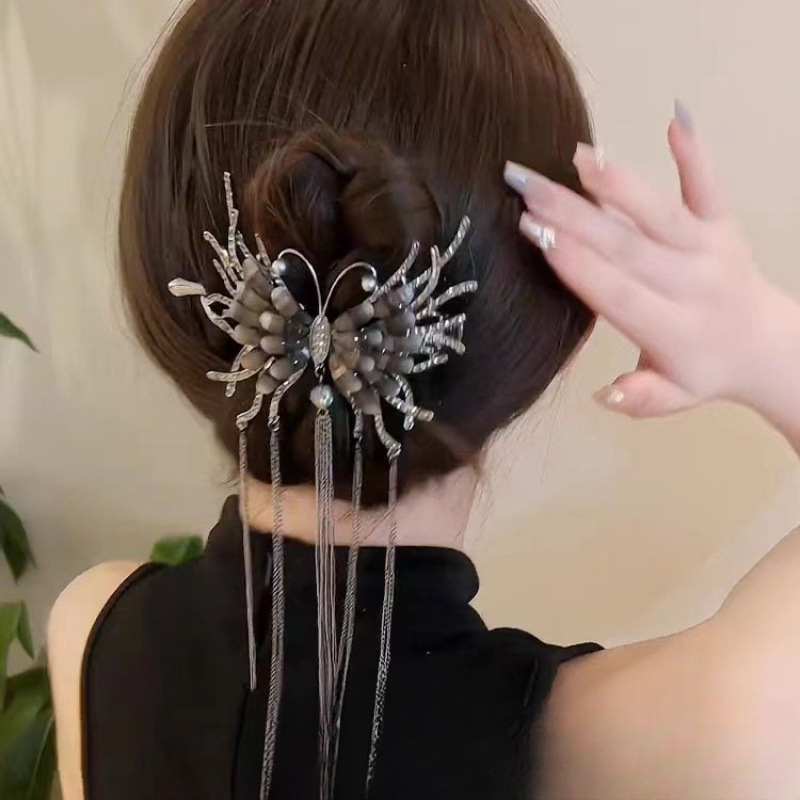 Sweetheart Clip Twist pentru păr, aliaj de zinc, lucrat manual, accesorii de înaltă calitate pentru femei | Cod produs Dzznnj01