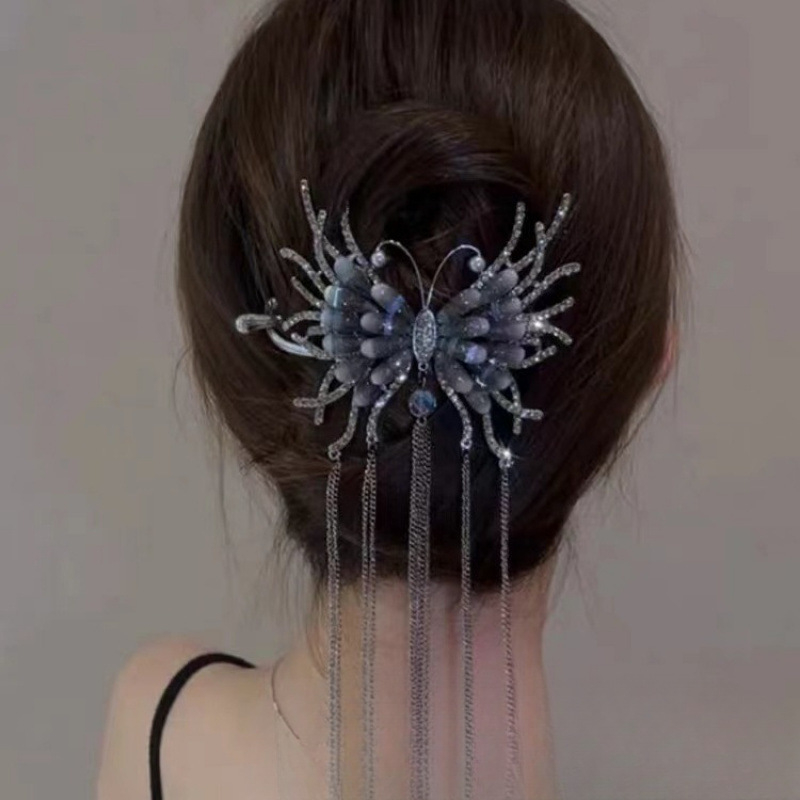 Sweetheart Clip Twist pentru păr, aliaj de zinc, lucrat manual, accesorii de înaltă calitate pentru femei | Cod produs Dzznnj01