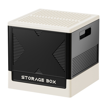 Cutie pliabilă de depozitare pentru jucării și cuburi LEGO, plastic PP, multifuncțională și antipraf, capacitate 30–40 L