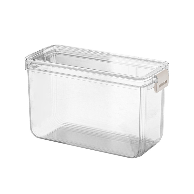 Kutija za skladištenje zrna, kvadratnog oblika, PET materijal, kapacitet 501-800 ml, pakiranje 60 kom.