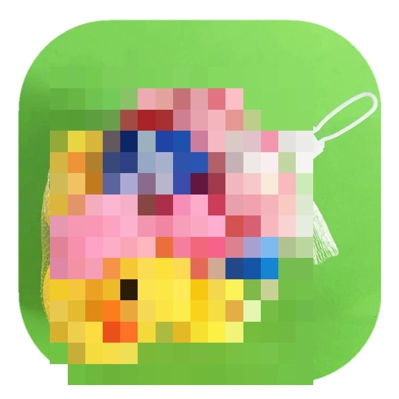 Παιδικά παιχνίδια μπάνιου με ζωάκια — πιεζόμενα και ήχο, κατάλληλα για βρέφη 0-3 ετών; συσκευασία με διχτυωτό σάκο