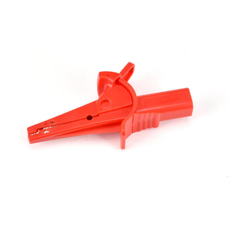 Крокодилска щипка за бананов конектор, модел KSY-806, корпус от найлон