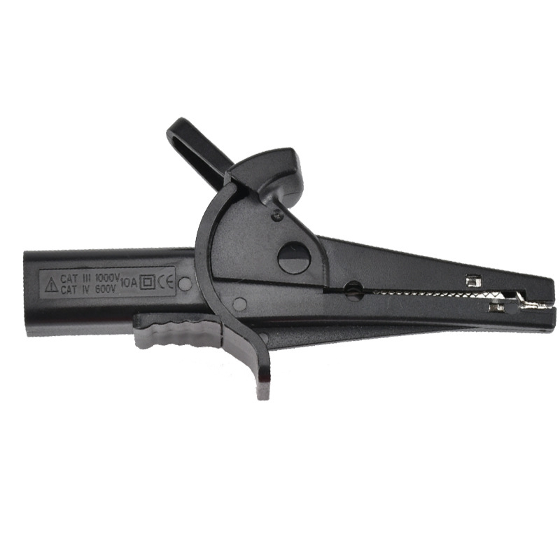 Крокодилска щипка за бананов конектор, модел KSY-806, корпус от найлон