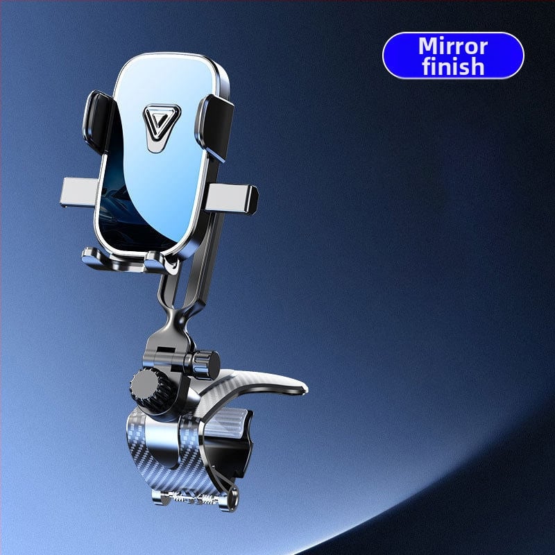 LT601 Държач за телефон за табло на автомобил — сгъваем, въртящ се на 360°, монтаж със Snap-On, универсален за табло