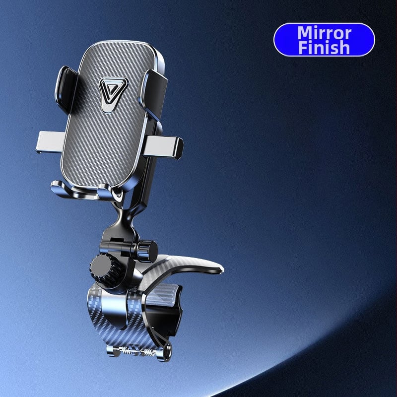 LT601 Държач за телефон за табло на автомобил — сгъваем, въртящ се на 360°, монтаж със Snap-On, универсален за табло