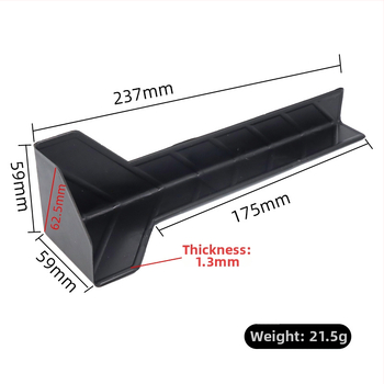 Plastični zaštitnik ugla za kartonsku ambalažu, trokutasti oblik, za prijevoz, autorizirana privatna marka