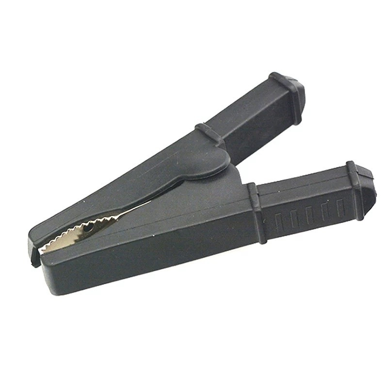 30A високотоков крокодилски клип с пълно затваряне, терминал за меден проводник, защитен корпус за захранване, тестов клип