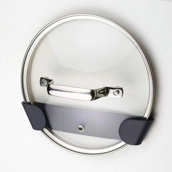Stalak za poklopce na zid, bez bušenja, plastični materijal, modern minimalistički dizajn – Benyi