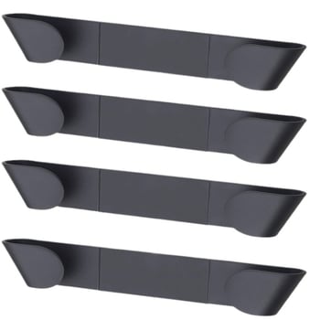 Stalak za poklopce na zid, bez bušenja, plastični materijal, modern minimalistički dizajn – Benyi