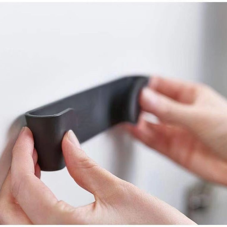 Stalak za poklopce na zid, bez bušenja, plastični materijal, modern minimalistički dizajn – Benyi