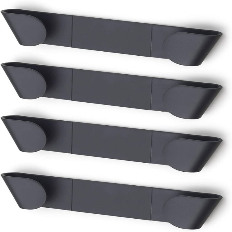 Stalak za poklopce na zid, bez bušenja, plastični materijal, modern minimalistički dizajn – Benyi