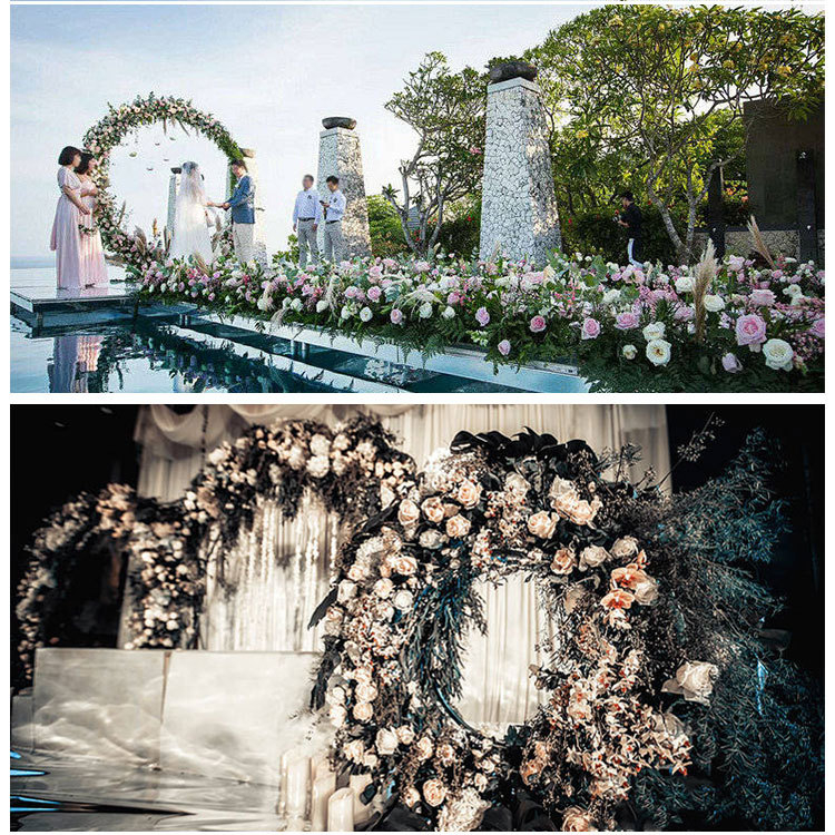 Željezna svadbena luka — Changyimei brendirana, licencirana privatna etiketa, bez prilagodbi obrade, pogodna za vjenčanja