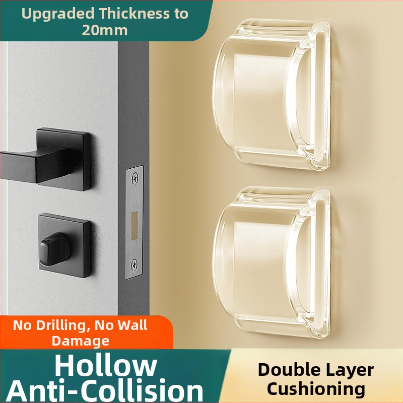 BUFAN Home Silikónová oblúková ochrana pre rukoväť chladničky proti nárazu – buffer na otváranie dvier, model 1139