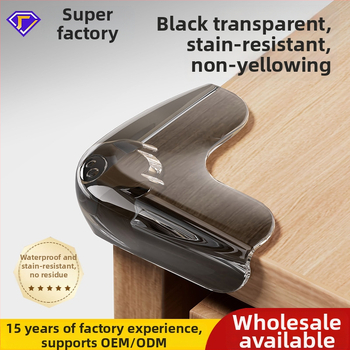 Airbagový roh ochranný kryt, samolepiaci, detská bezpečnosť, Mäkké obloženie, neviditeľný ochranný roh (Značka Shield dad, Tvar: pravý uhol, Pôvod Taizhou, Balenie: 500)