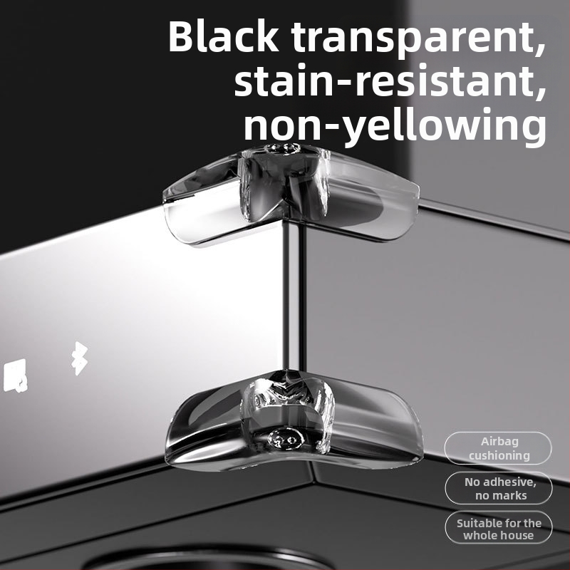 Airbagový roh ochranný kryt, samolepiaci, detská bezpečnosť, Mäkké obloženie, neviditeľný ochranný roh (Značka Shield dad, Tvar: pravý uhol, Pôvod Taizhou, Balenie: 500)