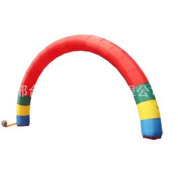 Kültéri felfújható kapu üzletnyitásra, reklámhoz és rendezvényekhez — Oxford anyag, zsákos csomagolás, Yunyang márka, testreszabás elérhető