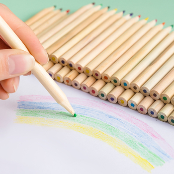 Drveni set za crtanje olovkama za djecu – 6627, kutija za poklon, čvrst kućište, HB vrh