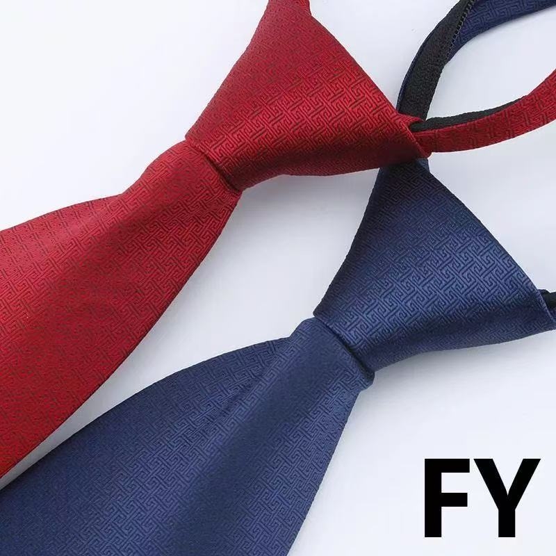 Kravata u francuskom preppy stilu s jacquard tkanjem, oblik strelice, unisex/admin, karirani uzorak, poliester vlakno