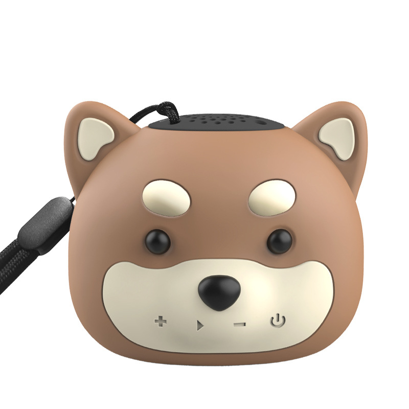 Bluetooth ηχείο με έκδοση 5.2, IPX6 αδιάβροχο, ενσωματωμένη μπαταρία 800–1000 mAh, ισχύς 3W, εύρος συχνότητας 100 Hz–20 kHz