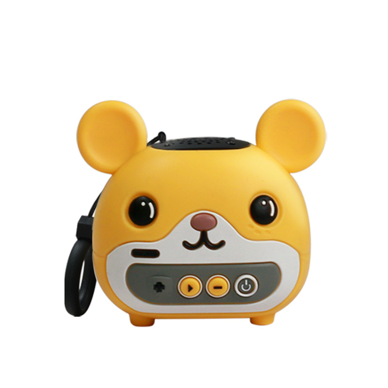 Bluetooth ηχείο με έκδοση 5.2, IPX6 αδιάβροχο, ενσωματωμένη μπαταρία 800–1000 mAh, ισχύς 3W, εύρος συχνότητας 100 Hz–20 kHz