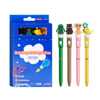 ArtWalker AW-1424 Σειρά Κάρτουν Διαγραψιμό Σετ Στυλό, Σφαιρική Άκρη, Μεταλλικός Νιβ, Κλείσιμο Με Κλικ, Δώρο σε Συσκευασία, Για Σχέδιο, Γράφή, Καλλιγραφία, Ημερολόγιο